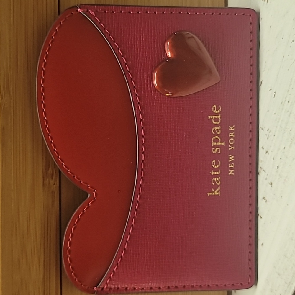 Kate Spade Heart Card Holder